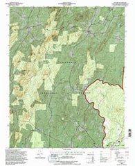 Lovejoy North Carolina Historical topographic map, 1:24000 scale, 7.5 X 7.5 Minute, Year 1994
