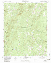 Lovejoy North Carolina Historical topographic map, 1:24000 scale, 7.5 X 7.5 Minute, Year 1983