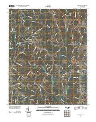 Lowesville North Carolina Historical topographic map, 1:24000 scale, 7.5 X 7.5 Minute, Year 2010