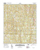 Lowesville North Carolina Current topographic map, 1:24000 scale, 7.5 X 7.5 Minute, Year 2016
