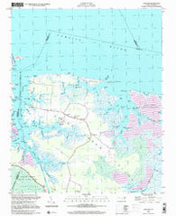 Lowland North Carolina Historical topographic map, 1:24000 scale, 7.5 X 7.5 Minute, Year 2000