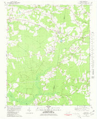 Lyman North Carolina Historical topographic map, 1:24000 scale, 7.5 X 7.5 Minute, Year 1981