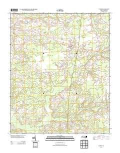 Lyman North Carolina Historical topographic map, 1:24000 scale, 7.5 X 7.5 Minute, Year 2013