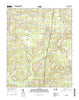 Lyman North Carolina Current topographic map, 1:24000 scale, 7.5 X 7.5 Minute, Year 2016