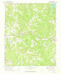 Macon North Carolina Historical topographic map, 1:24000 scale, 7.5 X 7.5 Minute, Year 1970