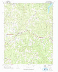 Macon North Carolina Historical topographic map, 1:24000 scale, 7.5 X 7.5 Minute, Year 1970