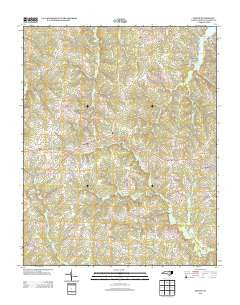 Macon North Carolina Historical topographic map, 1:24000 scale, 7.5 X 7.5 Minute, Year 2013