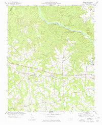 Mamers North Carolina Historical topographic map, 1:24000 scale, 7.5 X 7.5 Minute, Year 1974