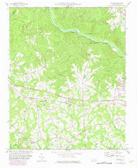 Mamers North Carolina Historical topographic map, 1:24000 scale, 7.5 X 7.5 Minute, Year 1974
