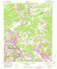 Manchester North Carolina Historical topographic map, 1:24000 scale, 7.5 X 7.5 Minute, Year 1957