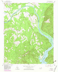 Mangum North Carolina Historical topographic map, 1:24000 scale, 7.5 X 7.5 Minute, Year 1956