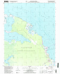 Manns Harbor North Carolina Historical topographic map, 1:24000 scale, 7.5 X 7.5 Minute, Year 2002