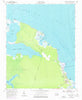 Manns Harbor North Carolina Historical topographic map, 1:24000 scale, 7.5 X 7.5 Minute, Year 1953