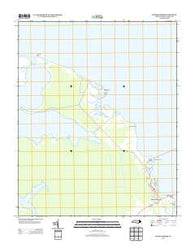 Manns Harbor North Carolina Historical topographic map, 1:24000 scale, 7.5 X 7.5 Minute, Year 2013