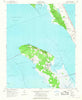 Manteo North Carolina Historical topographic map, 1:24000 scale, 7.5 X 7.5 Minute, Year 1953