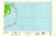 Manteo North Carolina Historical topographic map, 1:250000 scale, 1 X 2 Degree, Year 1960