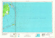 Manteo North Carolina Historical topographic map, 1:250000 scale, 1 X 2 Degree, Year 1957