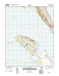 Manteo North Carolina Historical topographic map, 1:24000 scale, 7.5 X 7.5 Minute, Year 2013
