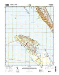Manteo North Carolina Current topographic map, 1:24000 scale, 7.5 X 7.5 Minute, Year 2016