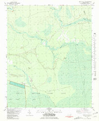 Maple Hill SW North Carolina Historical topographic map, 1:24000 scale, 7.5 X 7.5 Minute, Year 1981