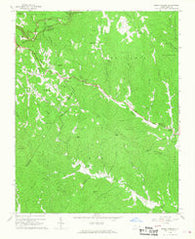 Maple Springs North Carolina Historical topographic map, 1:24000 scale, 7.5 X 7.5 Minute, Year 1966