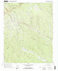Maple Springs North Carolina Historical topographic map, 1:24000 scale, 7.5 X 7.5 Minute, Year 1966