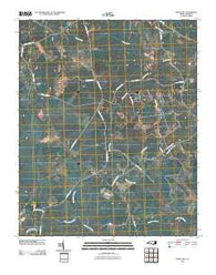 Maple Hill North Carolina Historical topographic map, 1:24000 scale, 7.5 X 7.5 Minute, Year 2010