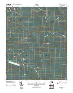 Maple Hill SW North Carolina Historical topographic map, 1:24000 scale, 7.5 X 7.5 Minute, Year 2010
