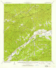 Marble North Carolina Historical topographic map, 1:24000 scale, 7.5 X 7.5 Minute, Year 1938