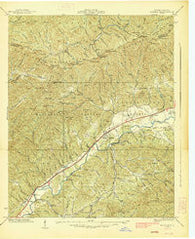 Marble North Carolina Historical topographic map, 1:24000 scale, 7.5 X 7.5 Minute, Year 1938