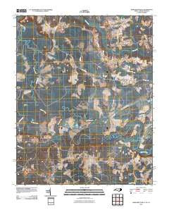 Margarettsville North Carolina Historical topographic map, 1:24000 scale, 7.5 X 7.5 Minute, Year 2010
