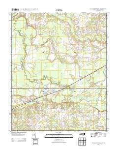 Margarettsville North Carolina Historical topographic map, 1:24000 scale, 7.5 X 7.5 Minute, Year 2013