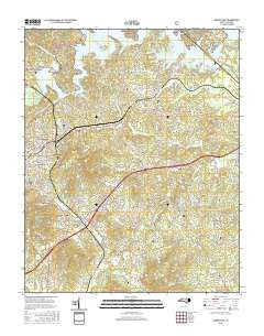 Marion East North Carolina Current topographic map, 1:24000 scale, 7.5 X 7.5 Minute, Year 2016