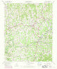 Mars Hill North Carolina Historical topographic map, 1:24000 scale, 7.5 X 7.5 Minute, Year 1945