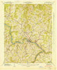 Marshall North Carolina Historical topographic map, 1:24000 scale, 7.5 X 7.5 Minute, Year 1946
