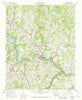 Marshall North Carolina Historical topographic map, 1:24000 scale, 7.5 X 7.5 Minute, Year 1945