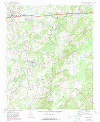 Marshville North Carolina Historical topographic map, 1:24000 scale, 7.5 X 7.5 Minute, Year 1970