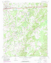 Marshville North Carolina Historical topographic map, 1:24000 scale, 7.5 X 7.5 Minute, Year 1970