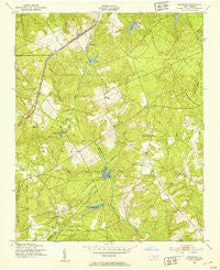 Marston North Carolina Historical topographic map, 1:24000 scale, 7.5 X 7.5 Minute, Year 1949