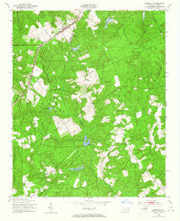 Marston North Carolina Historical topographic map, 1:24000 scale, 7.5 X 7.5 Minute, Year 1949