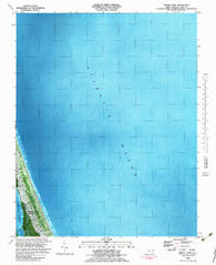 Martin Point North Carolina Historical topographic map, 1:24000 scale, 7.5 X 7.5 Minute, Year 1982