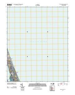 Martin Point North Carolina Historical topographic map, 1:24000 scale, 7.5 X 7.5 Minute, Year 2010