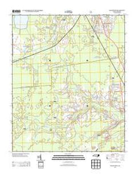Masontown North Carolina Historical topographic map, 1:24000 scale, 7.5 X 7.5 Minute, Year 2013