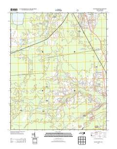 Masontown North Carolina Historical topographic map, 1:24000 scale, 7.5 X 7.5 Minute, Year 2013