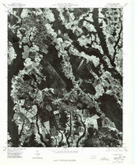 Maxton North Carolina Historical topographic map, 1:24000 scale, 7.5 X 7.5 Minute, Year 1976