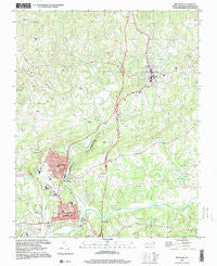 Mayodan North Carolina Historical topographic map, 1:24000 scale, 7.5 X 7.5 Minute, Year 1997