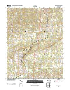 Mayodan North Carolina Historical topographic map, 1:24000 scale, 7.5 X 7.5 Minute, Year 2013
