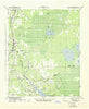 Maysville North Carolina Historical topographic map, 1:62500 scale, 15 X 15 Minute, Year 1942