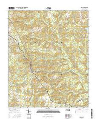 McCain North Carolina Current topographic map, 1:24000 scale, 7.5 X 7.5 Minute, Year 2016