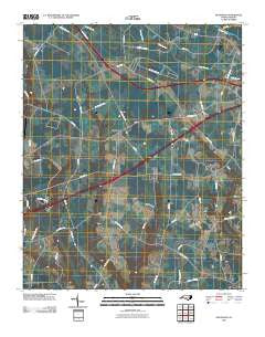 McDonald North Carolina Historical topographic map, 1:24000 scale, 7.5 X 7.5 Minute, Year 2010